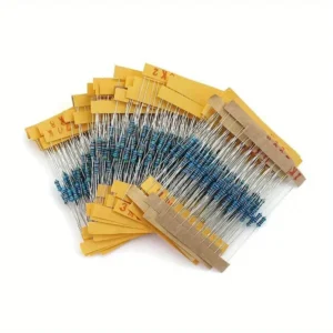 300pcs 1/4W Metal Film Resistor Assortment Kit