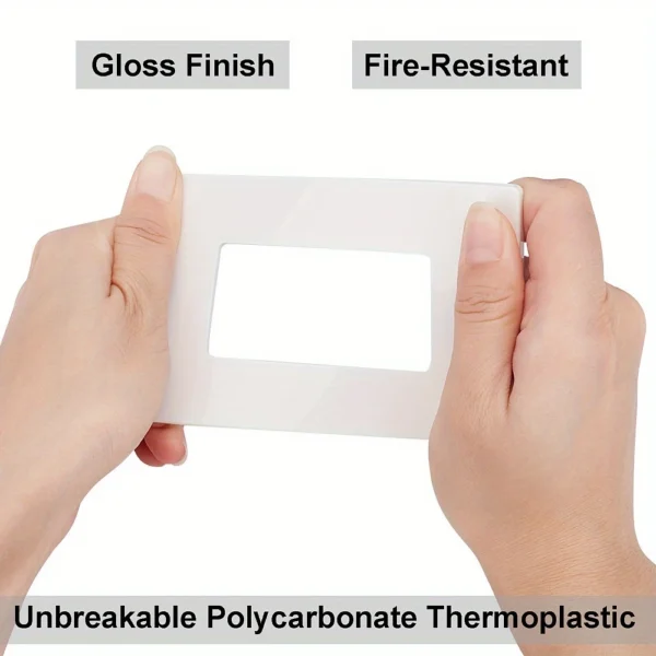 1pcs ABS Receptacle Outlet Wall Plates