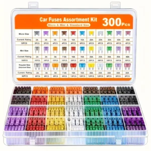 300pcs Automotive Fuse Assortment Kit