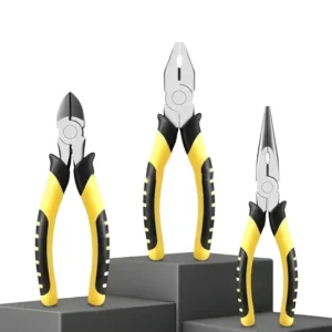3pcs Industrial-Grade Steel Pliers Set
