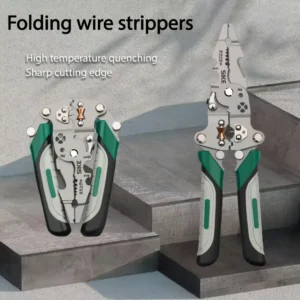 Collapsible Electrician's Wire Stripper