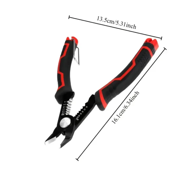 360 Flush Cutter Tool for Precision Wire Stripping and Crimping